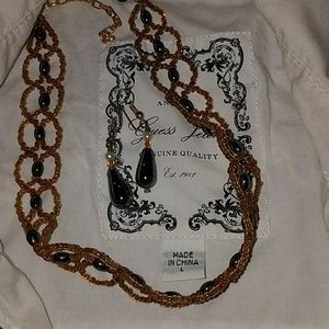 necklace with earring set